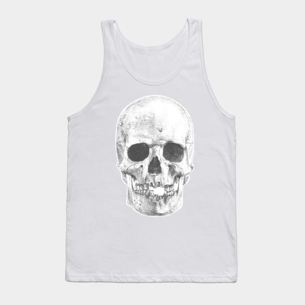 Just a skull Tank Top by WFDJ